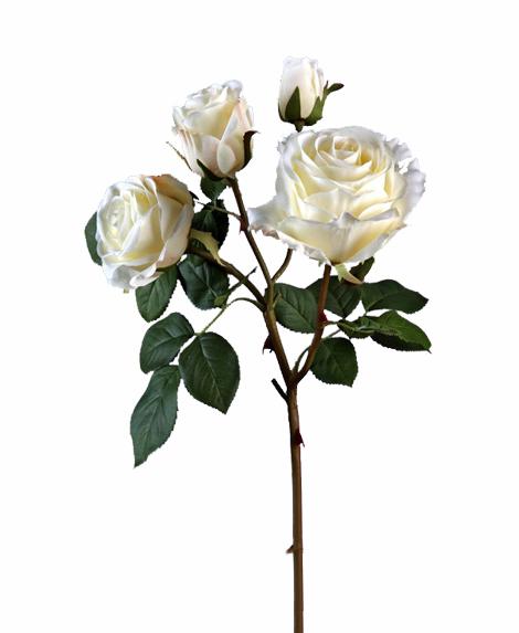 Роза флорибунда ветвь белая TS00805 от магазина Décor of Today купить в Москве по цене 1 400 руб.