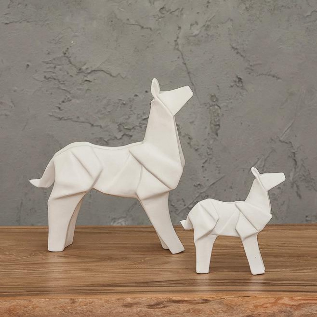 картинка Статуэтка декоративная "Оригами животные" от магазина DECOR OF TODAYфото 2