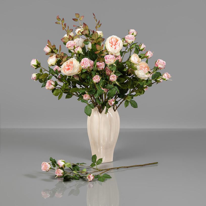 картинка Роза кустовая нежно-розовая от магазина DECOR OF TODAYфото 2