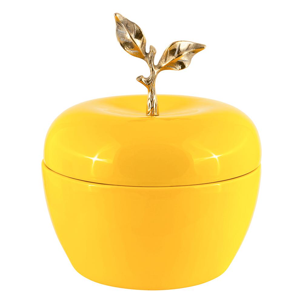 картинка Ваза декоративная "Желтое яблоко" от магазина DECOR OF TODAYфото 1